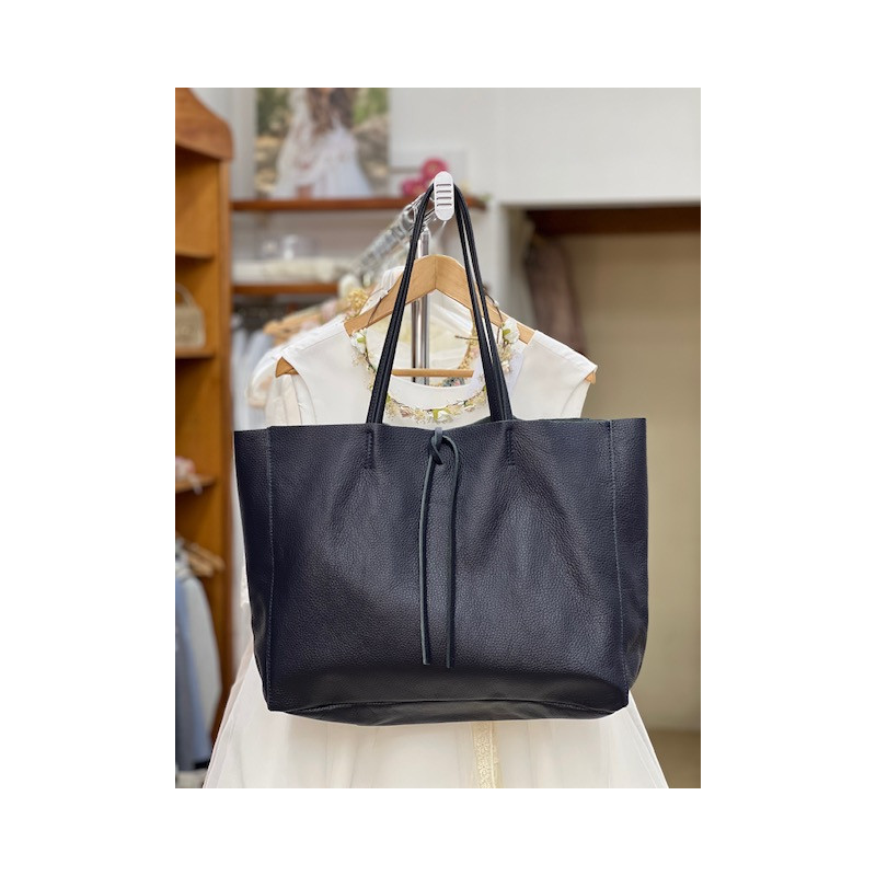 BOLSO SHOPPER PIEL